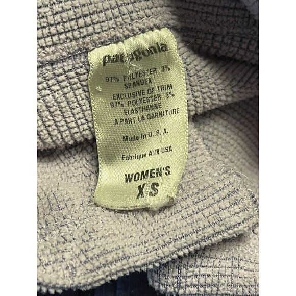 Patagonia Regulator R Purple Small Fine Grid Fleece Pullover Shirt Size XS 41610 - Picture 3 of 9